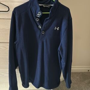 Quarter button up under armour sweater. Gently used.
